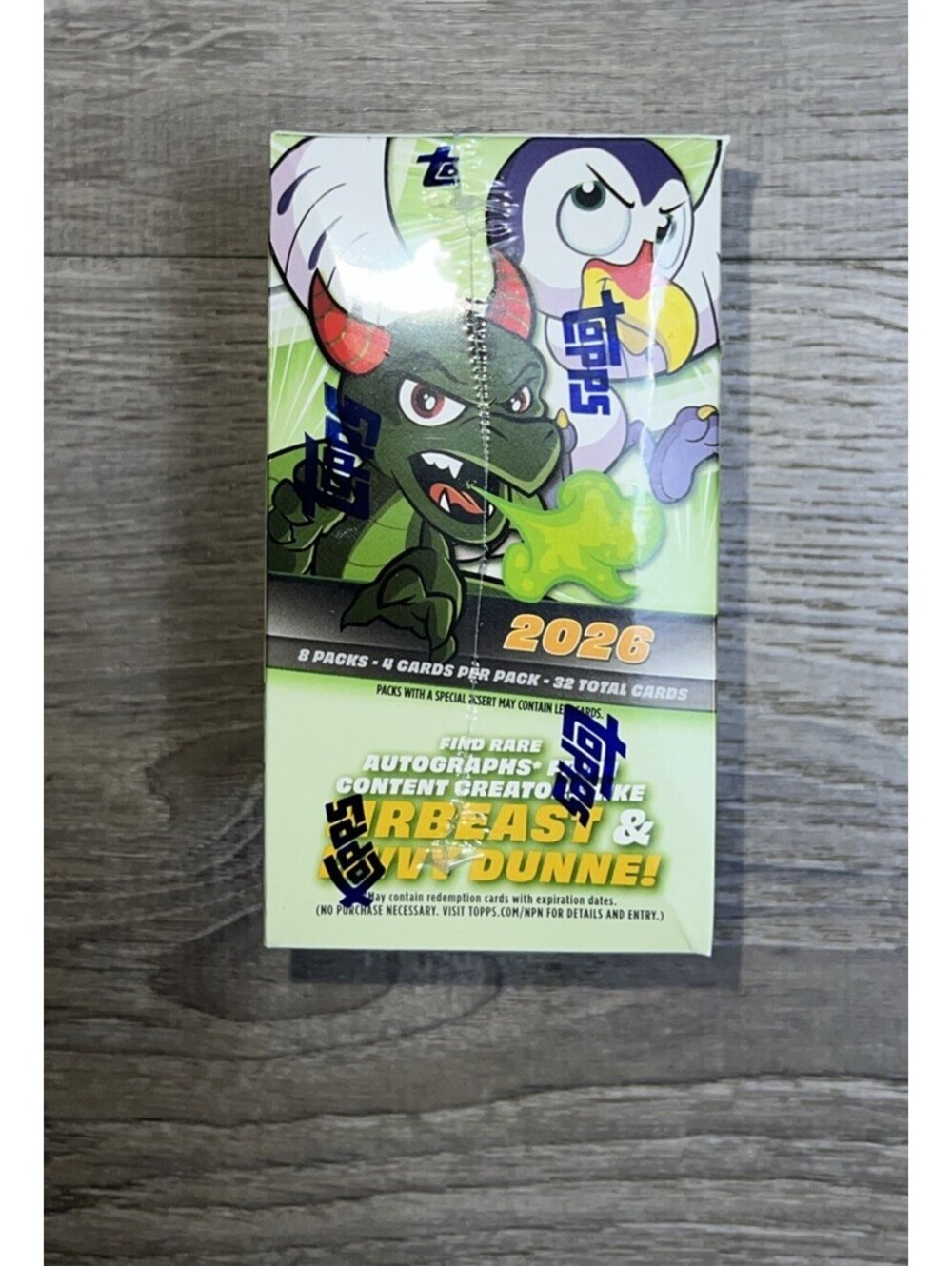 2026 Topps Chrome VeeFriends Blaster Box Sealed 32 Cards SHIPS NOW - Picture 4 of 5